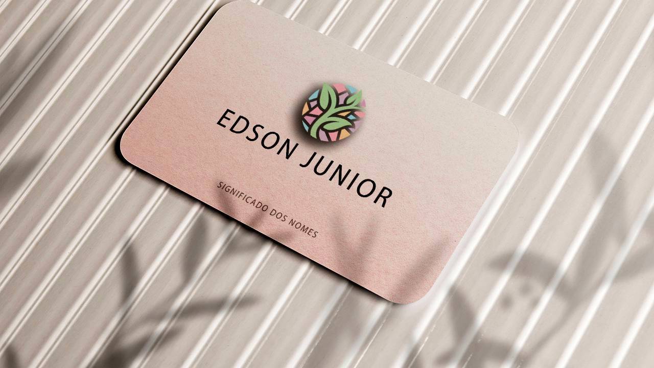 significado do nome edson junior