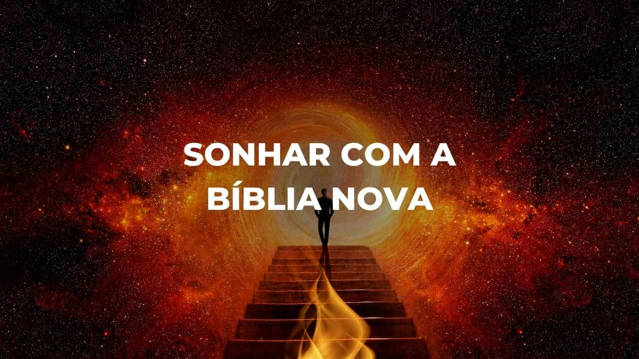 Sonhar com a bíblia nova