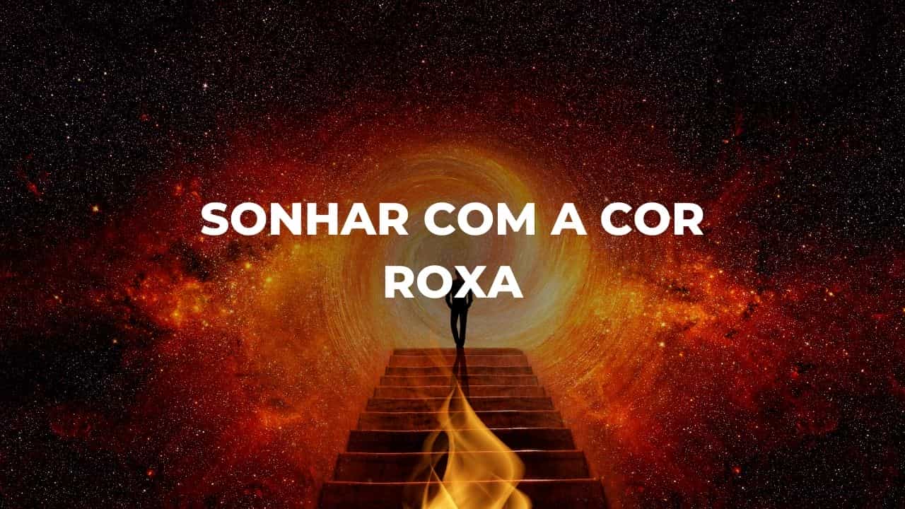 Sonhar com a cor roxa